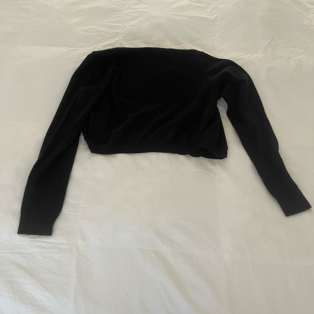 Ann Taylor Black Shrug Sweater - Picture 4 of 4
